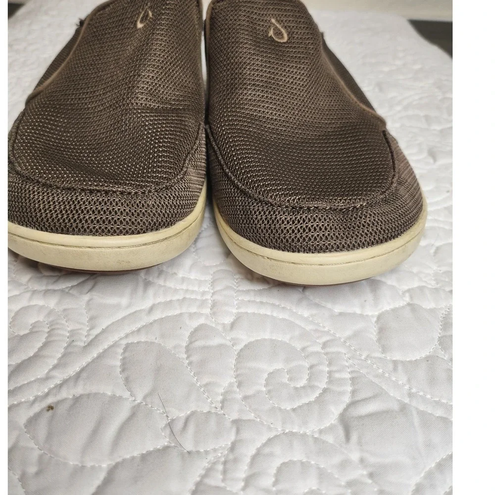 OluKai Men's Size 10 Nohea Mesh Slip on‎ Shoes Loafers Boat Deck Casual Comfort